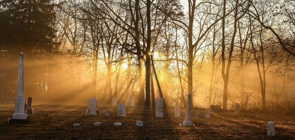 November - Feature - 2nd place - Rymers Cemetery in Elmore.  (Jeremy Wadsworth / The Blade)